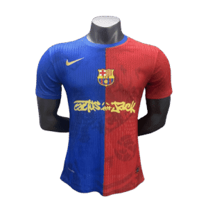 Camisa  Barcelona Travis Scott - Versão de jogador