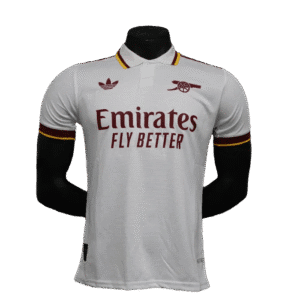 Camisa Arsenal Edição Especial 25/26 - Branca - Versão Jogador