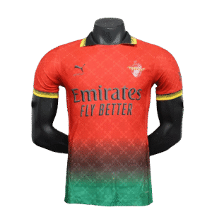 Camisa AC Milan 25/26 Edição Comemorativa - Vermelho - Versão Jogador