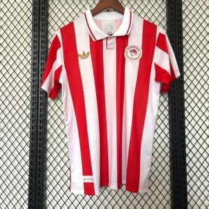 Camisa do Olympiacos 25/26 100th Anniversary