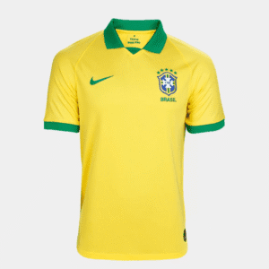 Camisa do Brasil Polo Amarela 1  19/20